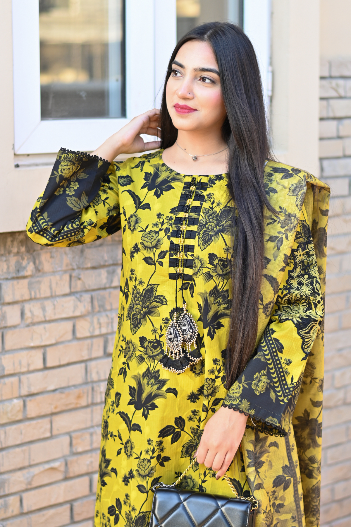 Aroha Embroidered Dress