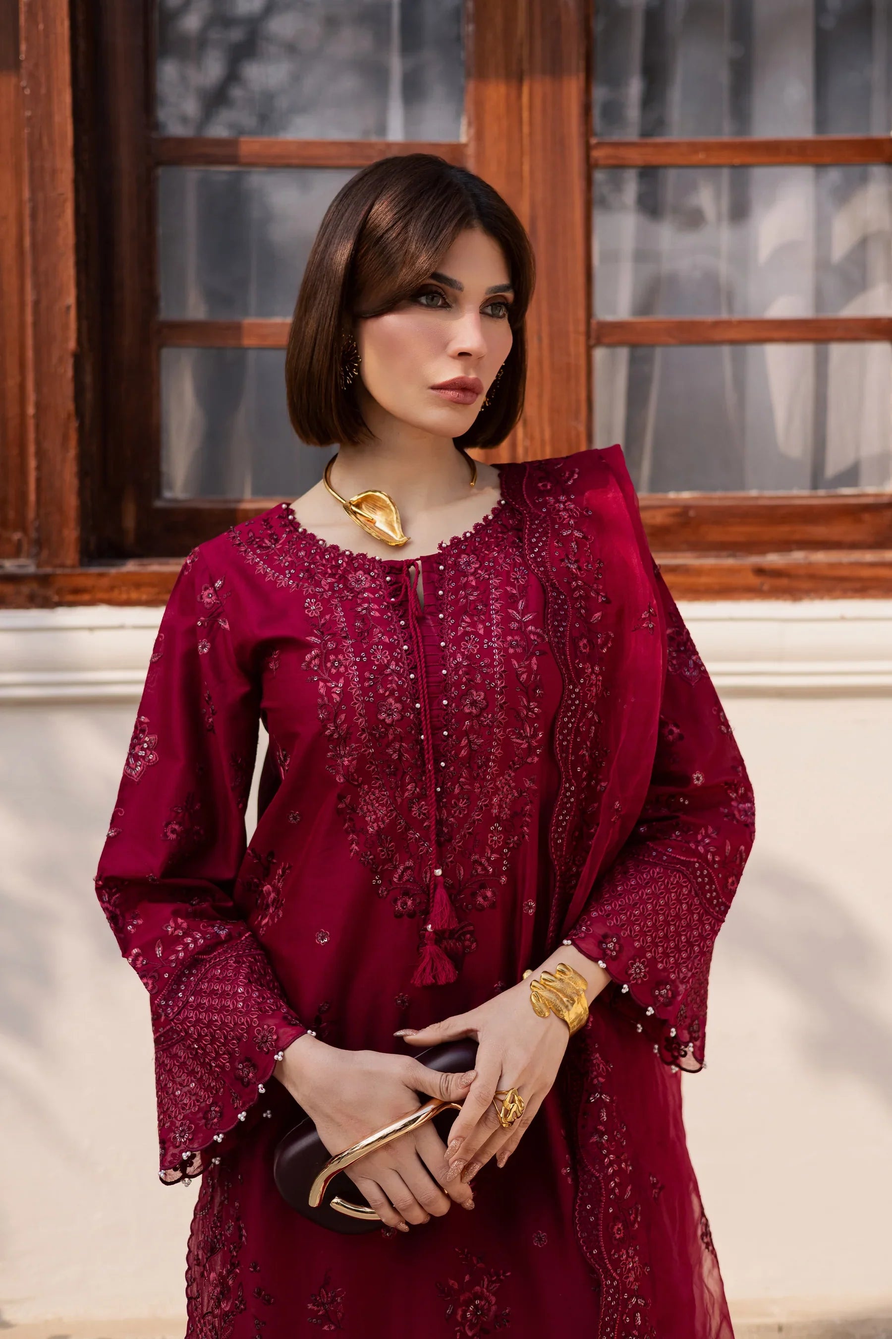 Ecuador 3Pc Festive Embroidered Dress