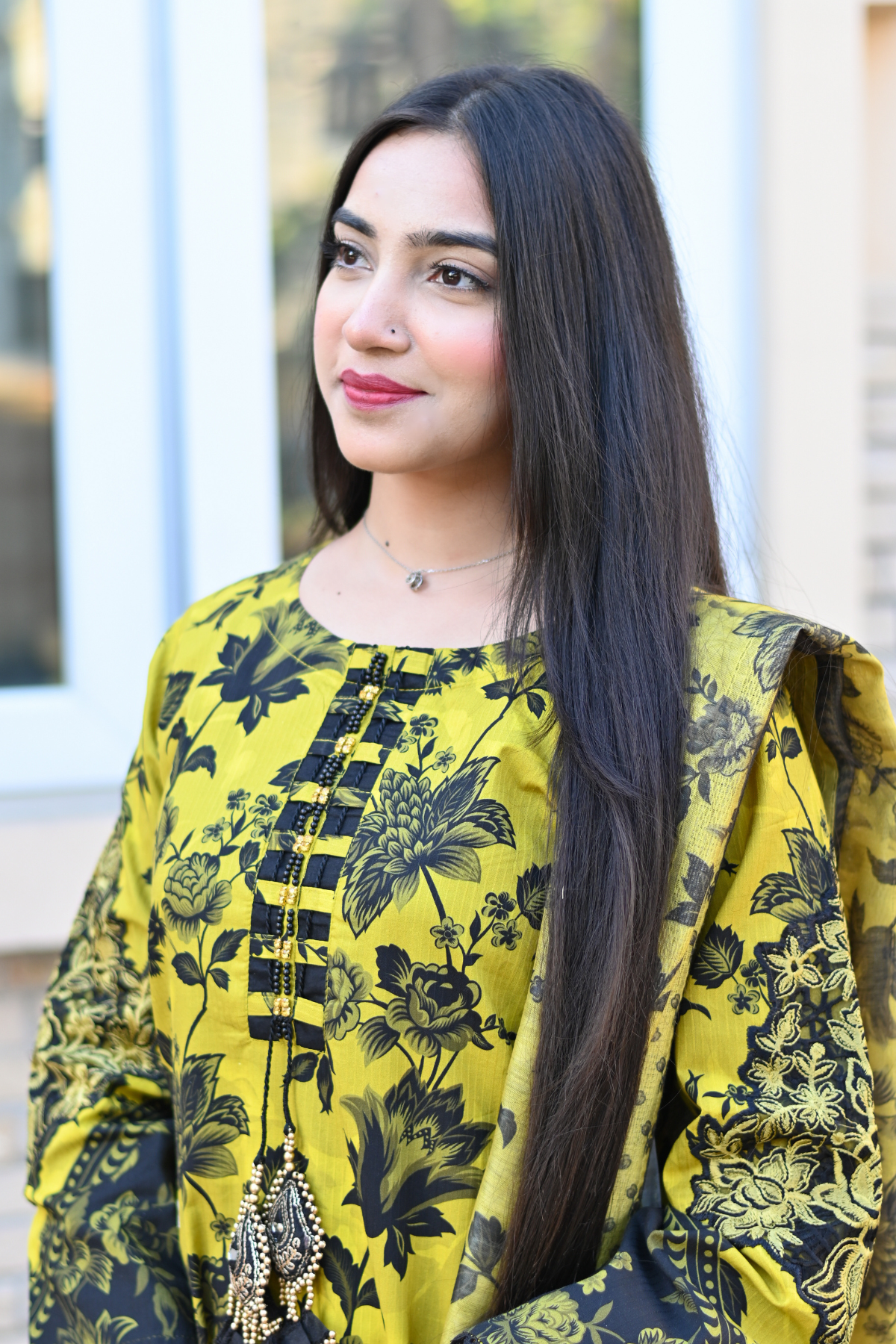 Aroha Embroidered Dress