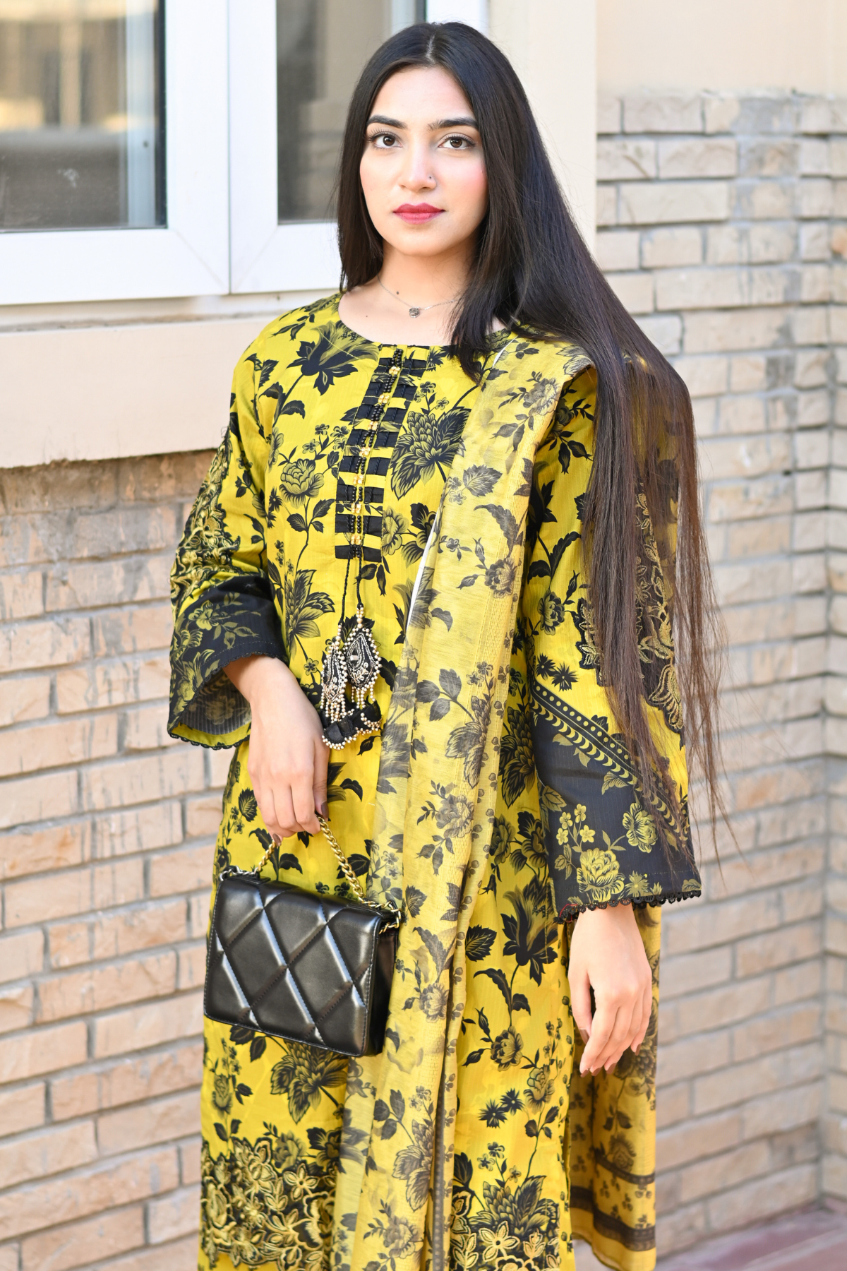 Aroha Embroidered Dress
