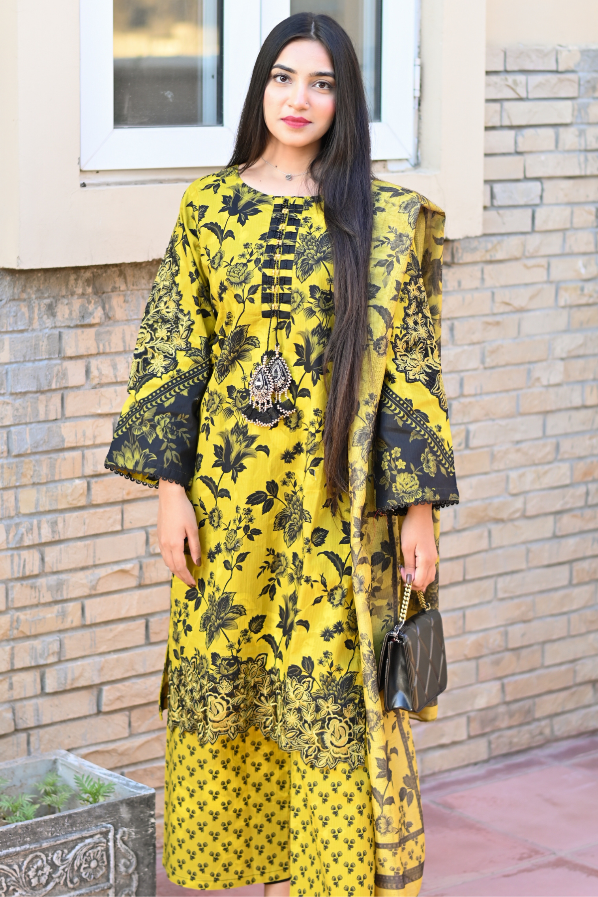 Aroha Embroidered Dress