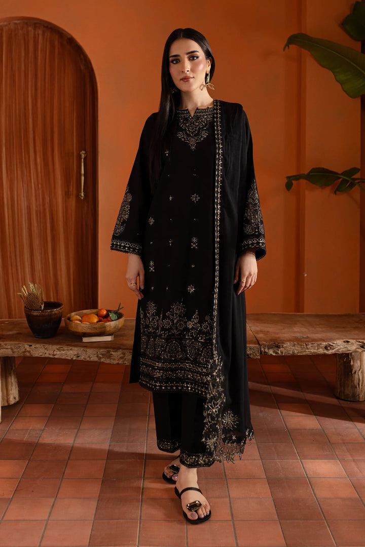 Best Selling - Black Magisk 3Pc Embroidered Dress