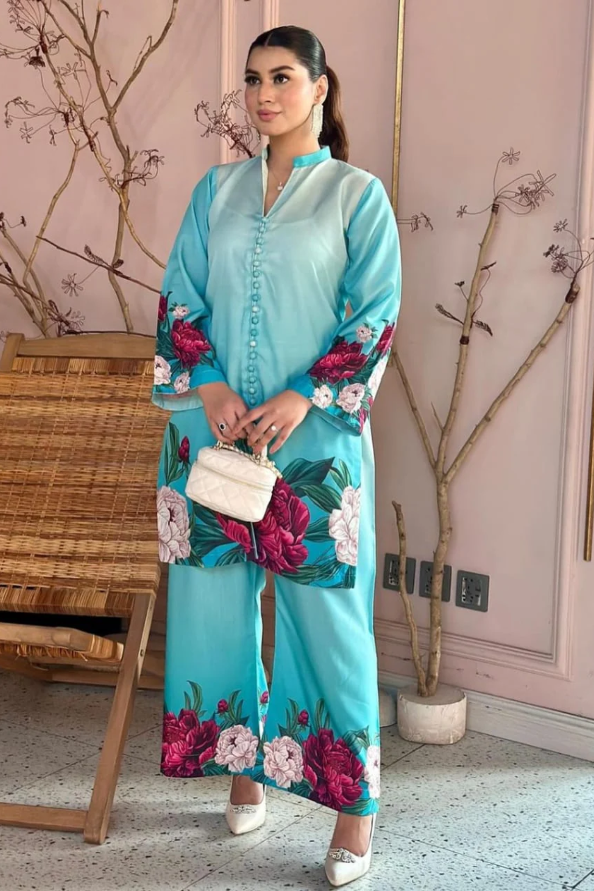 Blue Pearl 2Pc Dress