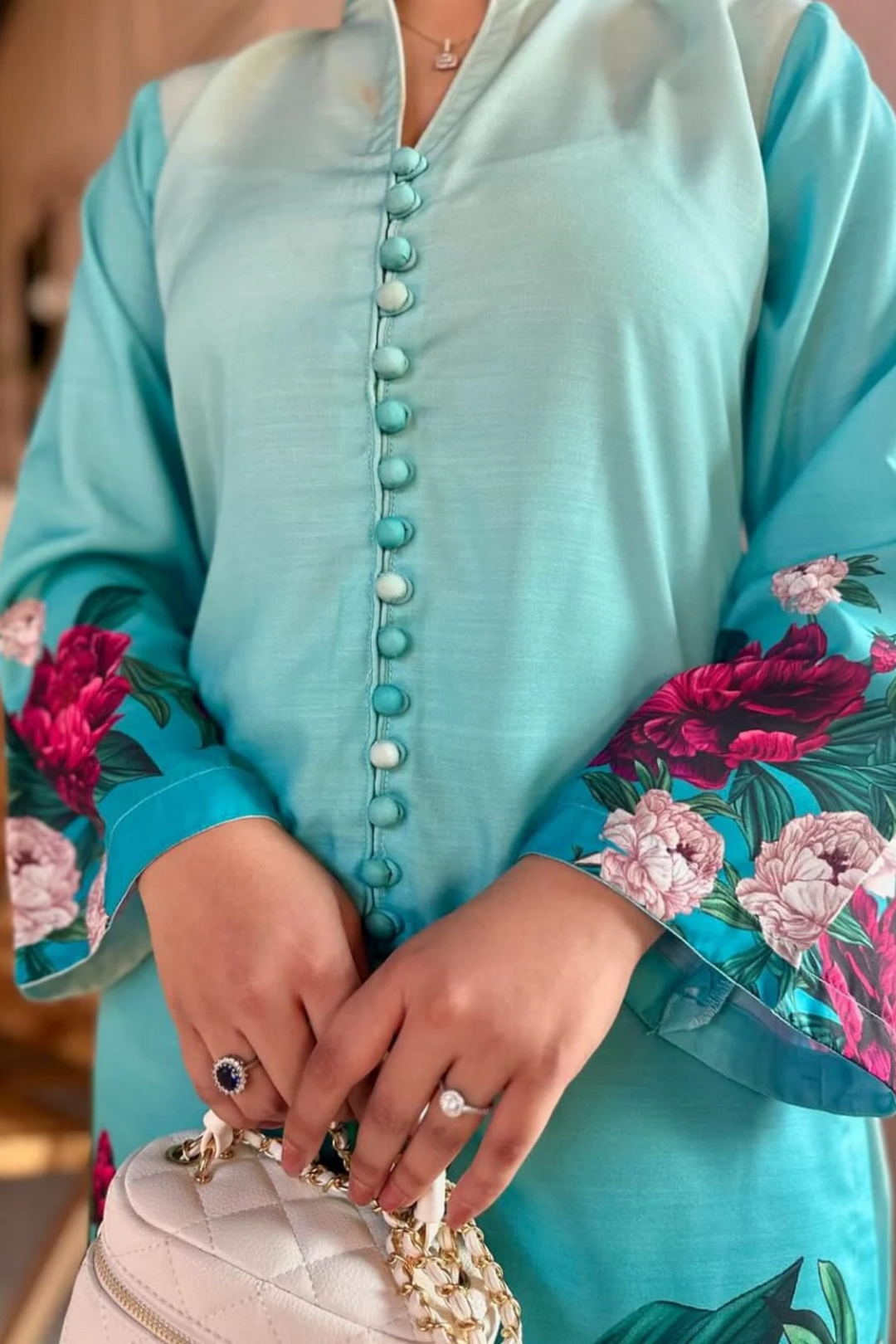 Best Selling - Blue Pearl 2Pc Dress