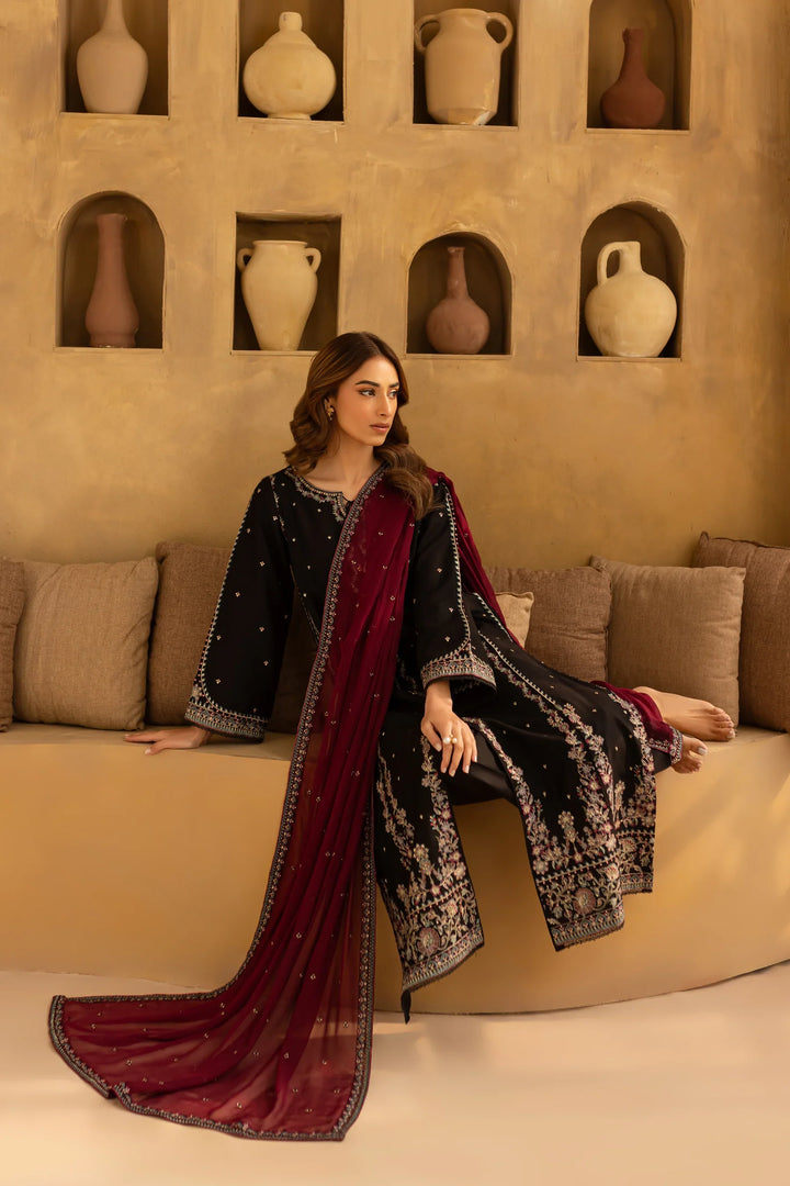 Best Selling - Dusk 3Pc Embroidered Dress