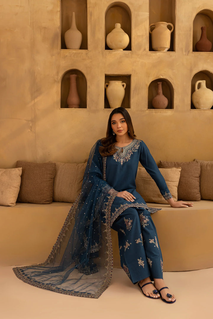 Best Selling - Joey 3Pc Embroidered Dress