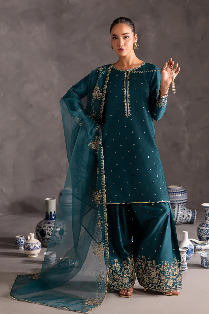 Best Selling - Maand 3pc Festive Luxe Pret