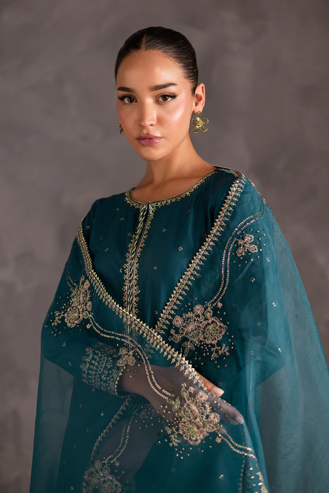 Best Selling - Maand 3pc Festive Luxe Pret