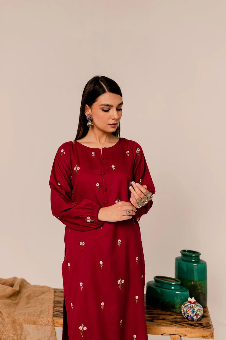 Best Selling - Parel 2Pc Embroidered Dress