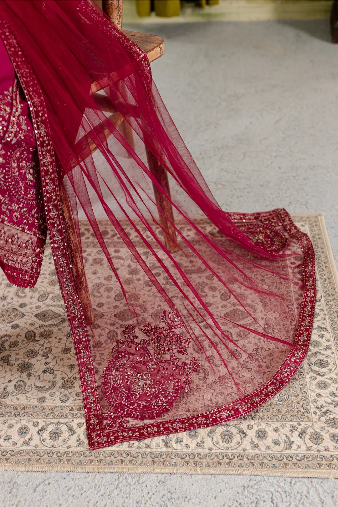 Winter - Best Selling - Polo 3Pc Embroidered Dress - Warisha Pret