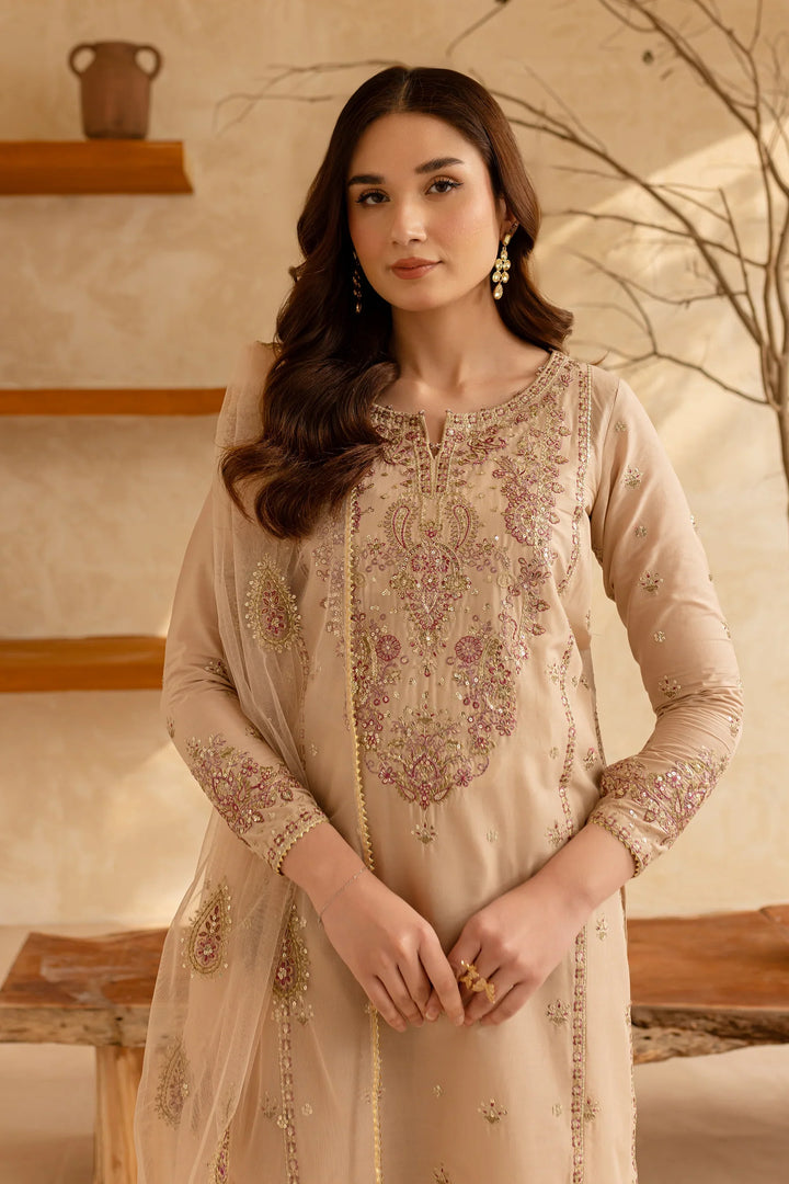 Best Selling - Rafaello 3Pc Embroidered Dress