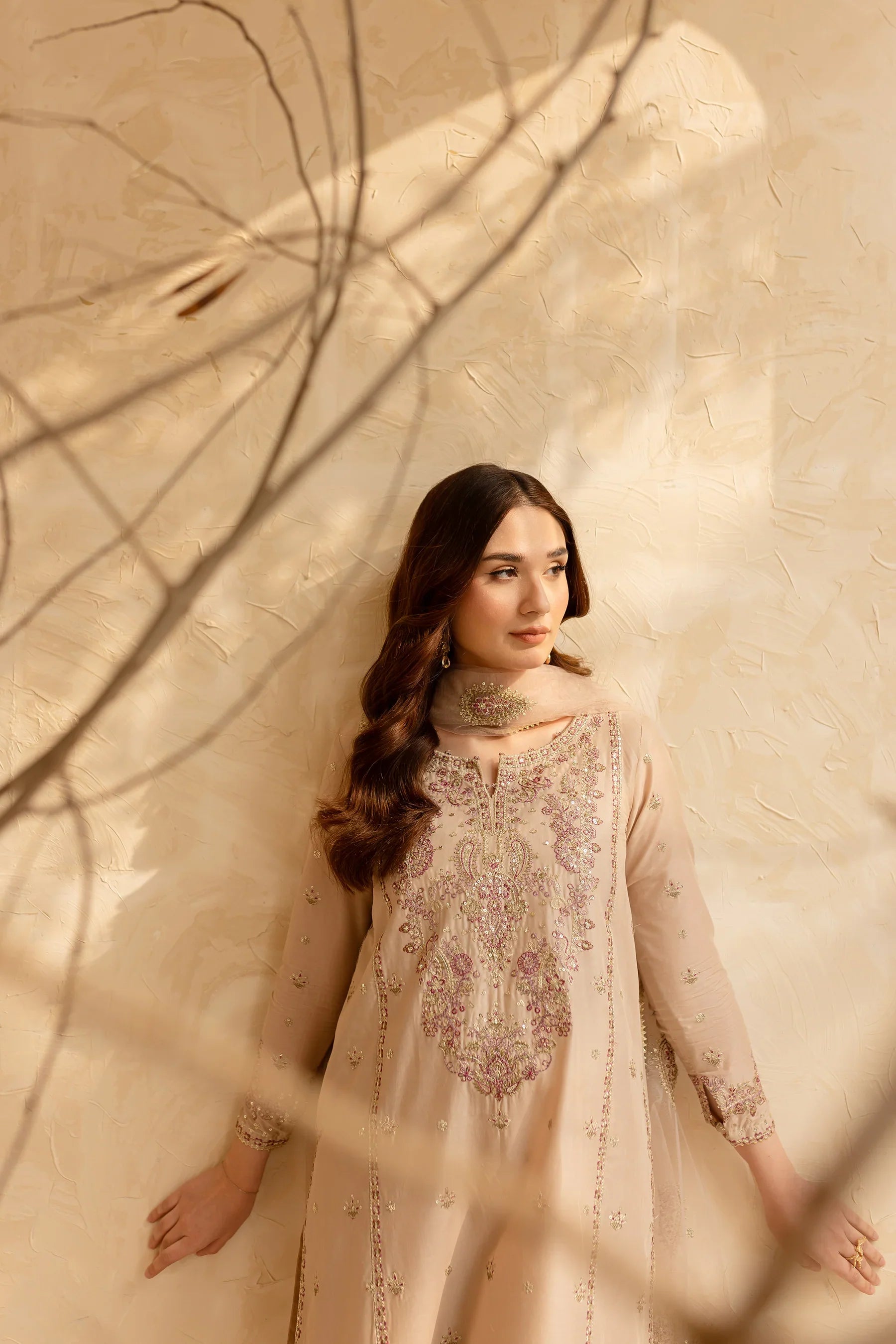 Rafaello 3Pc Embroidered Dress