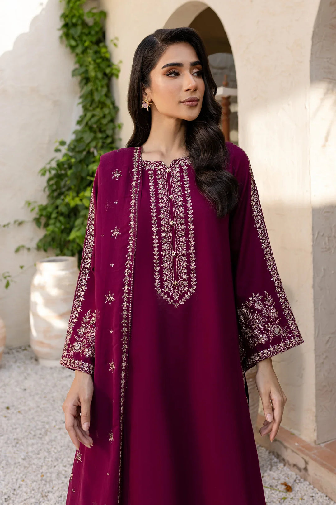 Best Selling - Saaya 3Pc Embroidered Dress