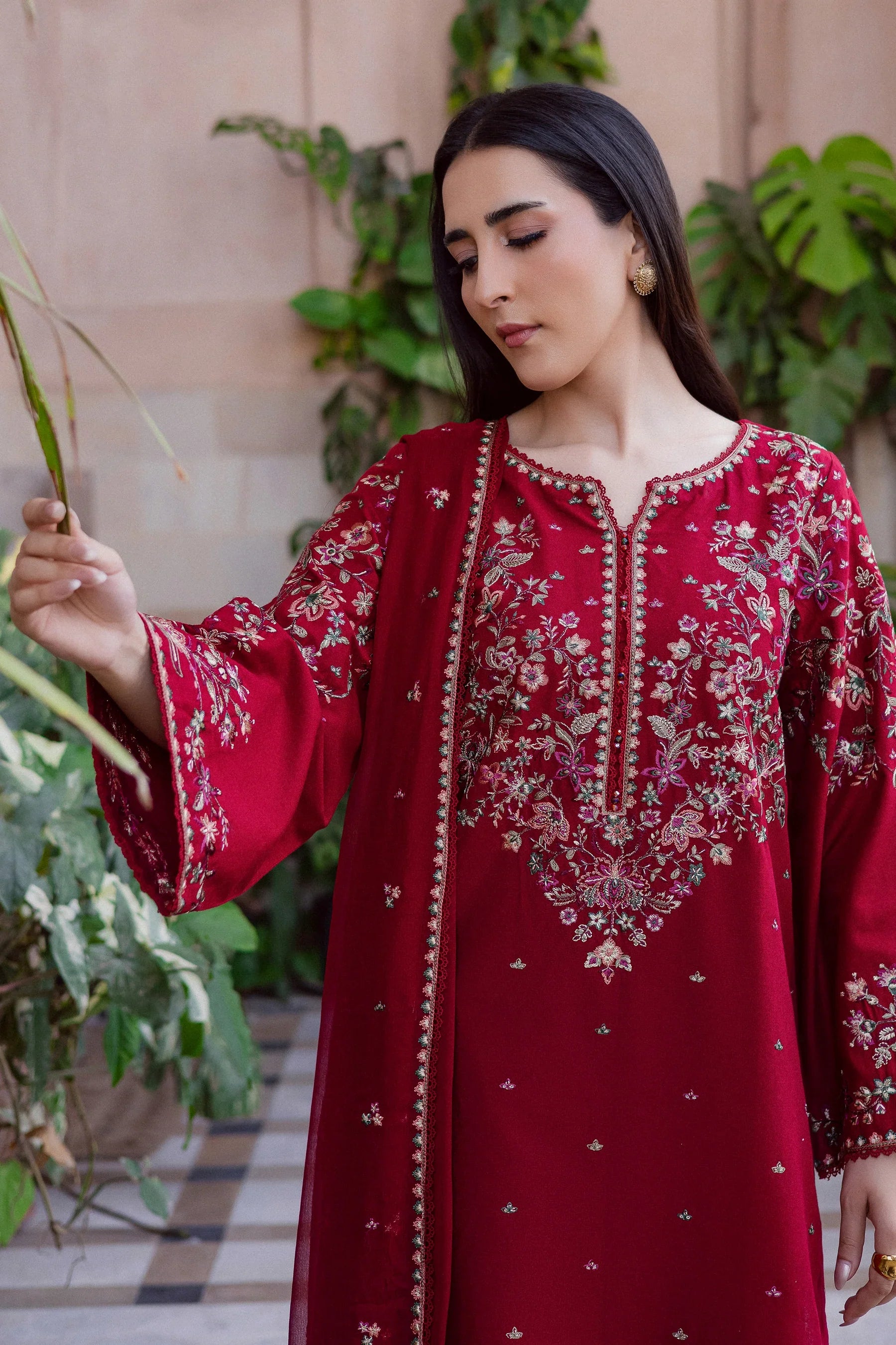 Wild Dream 3Pc Embroidered Dress
