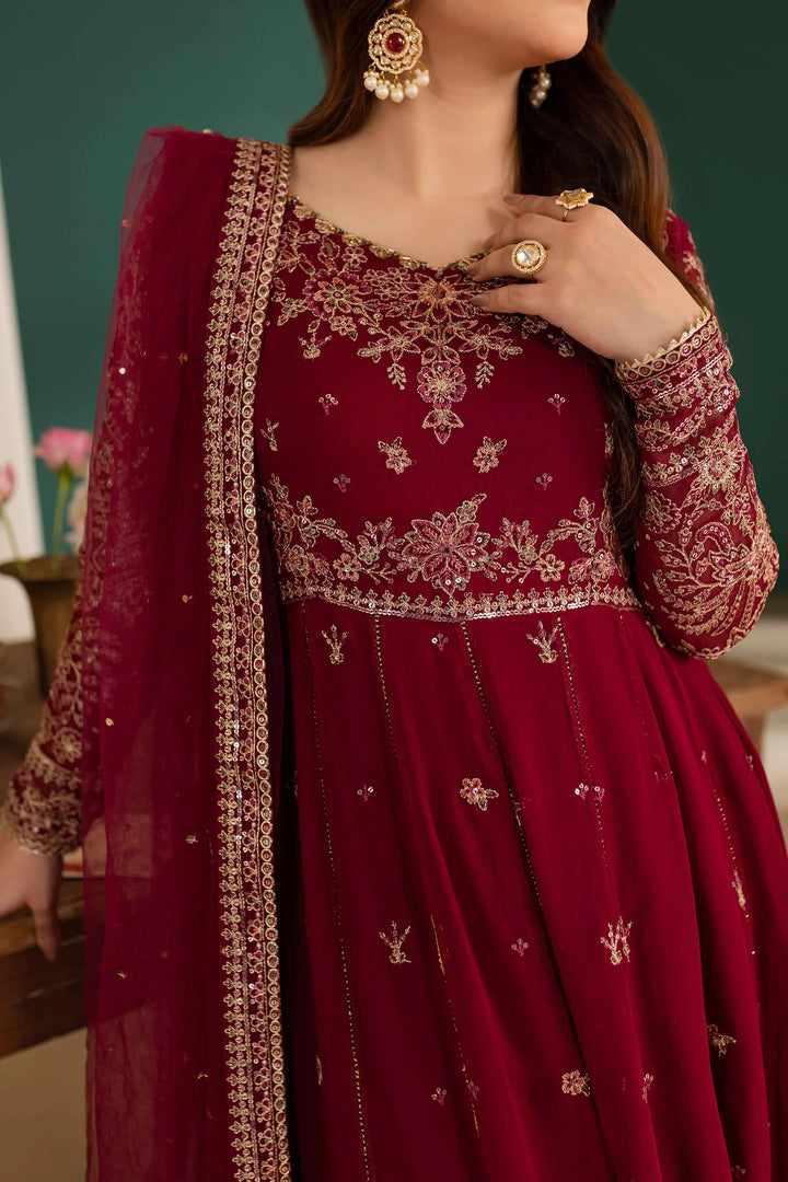 Best Selling - Zauq 3Pc Embroidered Luxe Pret